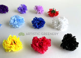 ACC0114 Carnation Flower Head (Various Colours) | ARTISTIC GREENERY