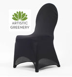 ACC0086 -  Lycra Black Chair Cover | ARTISTIC GREENERY