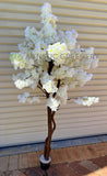 CT007 Custom-made Artificial White Blossom Tree 155cm | ARTISTIC GREENERY