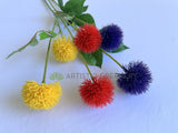 F0209-S92 Faux Thistle Stem 60cm 3 colours | ARTISTIC GREENERY