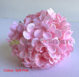 F0472 Hydrangea Single Stem 67cm (17cm Dia) Avail in 6 Colours | ARTISTIC GREENERY PERTH FAUX FLOWERS SUPPLIER