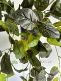 HP0034PUR Faux Hanging Nerve Plant (Purple Veins) / Fittonia 80cm Real Touch | ARTISTIC GREENERY