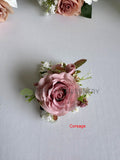 Teardrop Bouquet - Pink & White - Lenore S