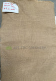 ACC0077 Natural Brown Hessian / Burlap Fabric - 30x60cm / 160cm wide | ARTISTIC GREENERY