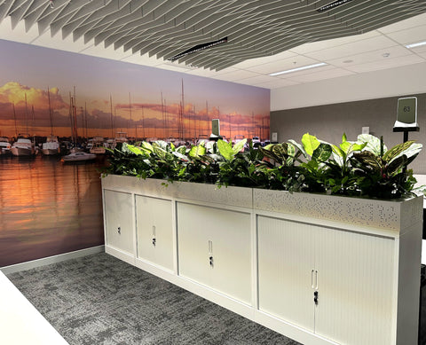 State Health Operations Centre (Perth CBD)- Artificial Plants for Tambour Units and Planters | ARTISTIC GREENERY